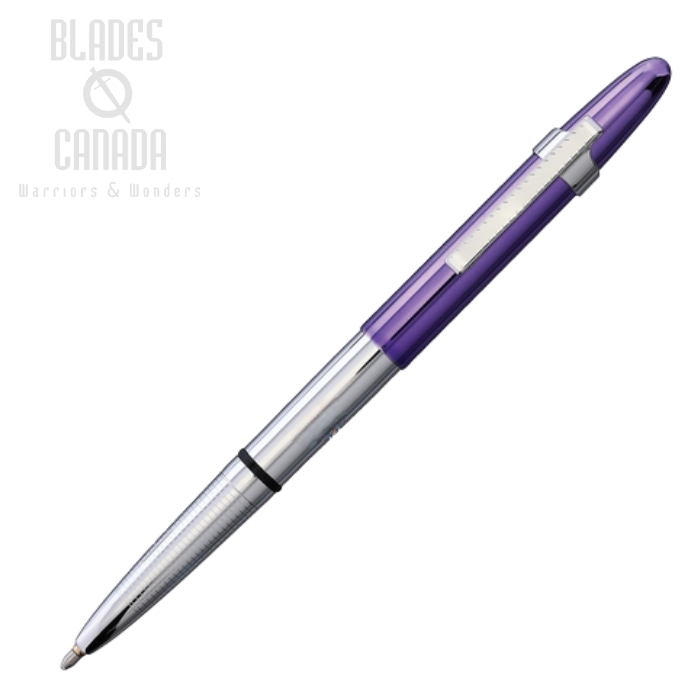 Fisher Space Pen Bullet Pen, Purple Haze w/Chrome Clip and Grip, FP400PPCCL